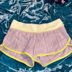 lululemon speed shorts